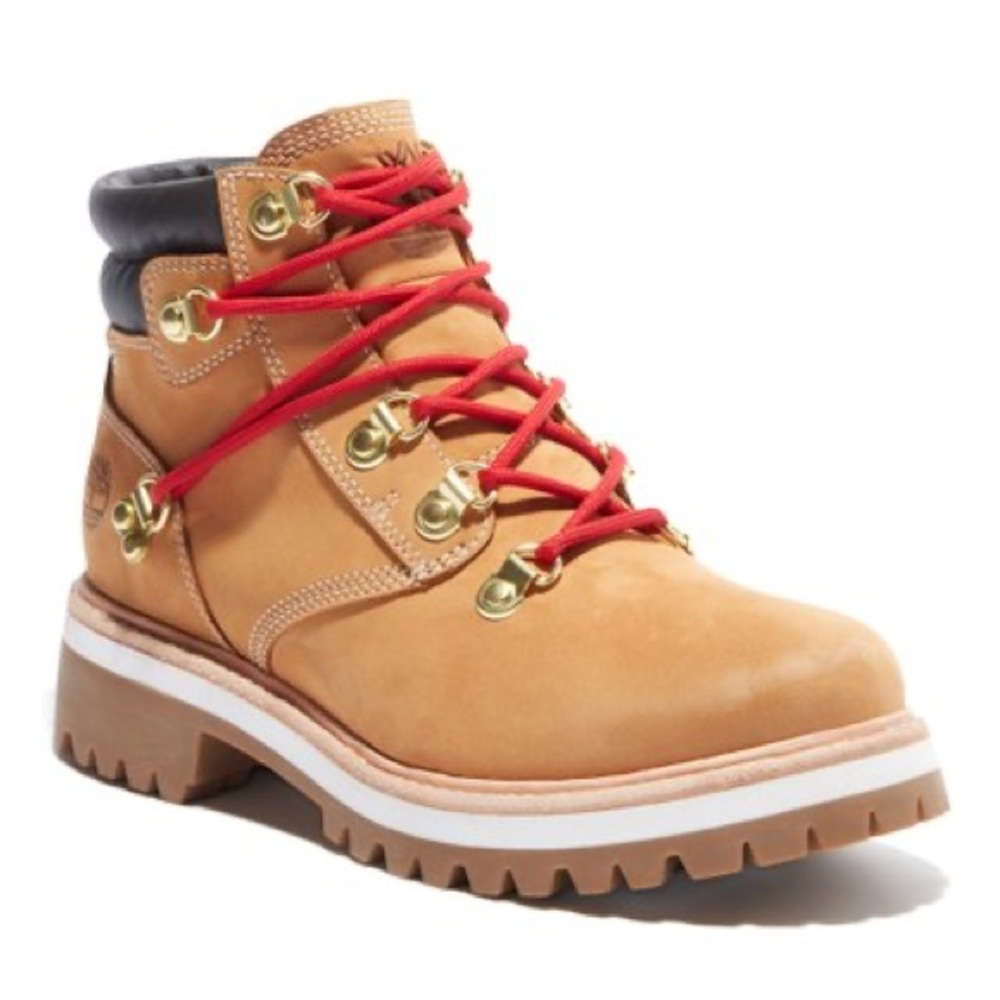 Timberlands sz 10 Wheat LTD Heritage Vibram LuxWP Leather Boot -